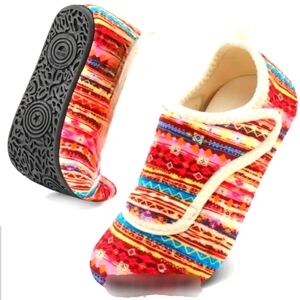 Rubber Bottom Slippers NWOT